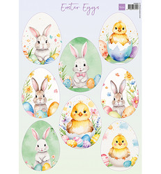 Marianne Design korttikuvat Easter Eggs