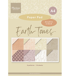 Marianne Design paperipakkaus Earth Tones, A4