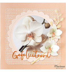 Marianne Design korttikuvat Orchid