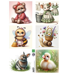 Marianne Design korttikuvat Cute Animals