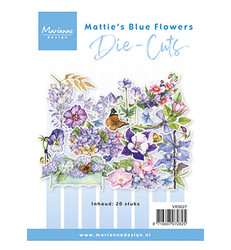Marianne Design leikekuvat Blue Flowers