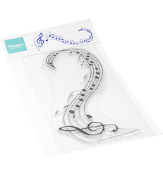 Marianne Design leimasin Music Swirl