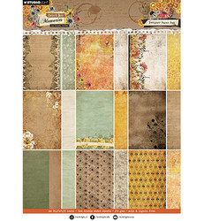 Studio Light paperipakkaus Sweet Bee Memories, A4