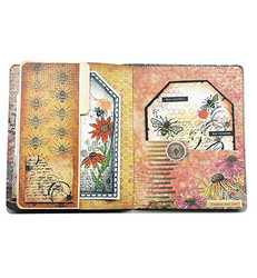Studio Light Sweet Bee Memories leimasin Tag Florals