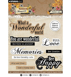 Studio Light tarrapakkaus Sweet Bee Memories