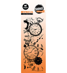 Studio Light leimasin Grunge Collection, Clock Background