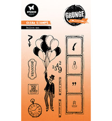 Studio Light leimasin Grunge Collection, Balloon Man