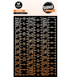 Studio Light Grunge Collection -sapluuna, Rulers Background