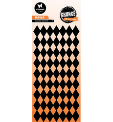 Studio Light Grunge Collection -sapluuna, Diamond Pattern