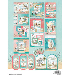 Studio Light Essentials Card Making -paperipakkaus, Summer Celebration