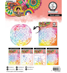 Studio Light Art By Marlene sapluuna Floral Mandala