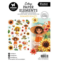 Studio Light  Paper Elements -leikekuvat Summer Beauty