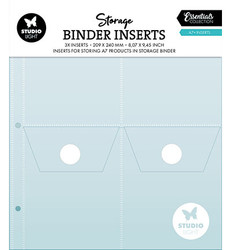 Studio Light Storage Case Insert A7+ -taskut, 3 kpl