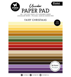 Studio Light Unicolor -paperipakkaus Fairy Chistmas, A5