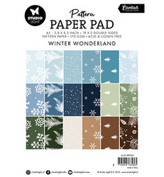 Studio Light Pattern -paperipakkaus Winter Wonderland, A5