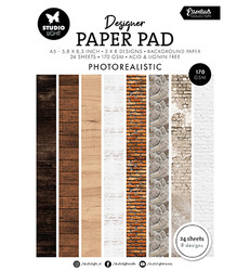 Studio Light -paperipakkaus Photorealistic, A5
