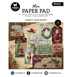 Studio Light Mini -paperipakkaus, Happy Holidays