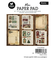 Studio Light Mini -paperipakkaus, Happy Holidays