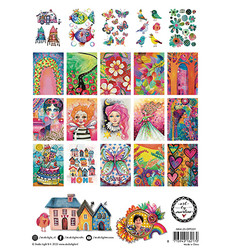 Studio Light Art By Marlene Mixed Media Art Journaling Collage -paperikko, A5