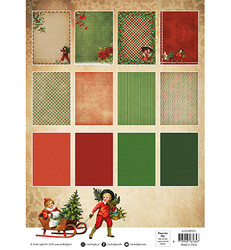 Studio Light paperipakkaus Vintage Christmas, A4