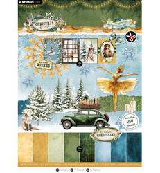 Studio Light Essentials Die-cut Designer -pakkaus Christmas Forest