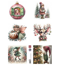 Marianne Design korttikuvat Enchanted Christmas by Fairybells