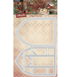 Studio Light Cottage Christmas stanssi Cottage Barn Card