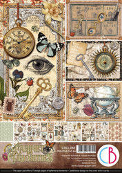 Ciao Bella Creative Pad paperipakkaus Cabinet of Curiosities, A4