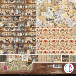 Ciao Bella Patterns Pad paperipakkaus Cabinet of Curiosities, 12