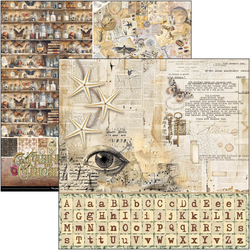 Ciao Bella Patterns Pad paperipakkaus Cabinet of Curiosities, 12