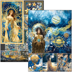 Ciao Bella Creative Pad paperipakkaus Celestial, A4