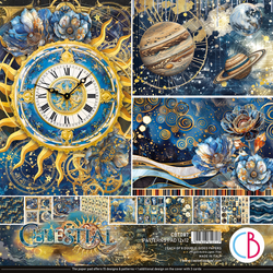 Ciao Bella Patterns Pad paperipakkaus Celestial, 12