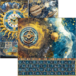 Ciao Bella Patterns Pad paperipakkaus Celestial, 12