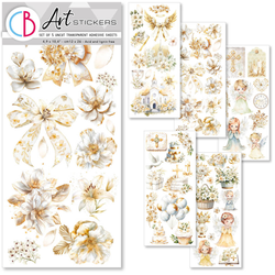 Ciao Bella Transparent Adhesive tarra-arkit Blessing Day
