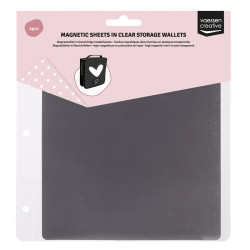 Vaessen Creative -magneettilevyt, 4 kpl 