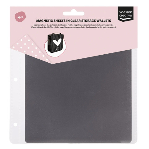 Vaessen Creative -magneettilevyt, 4 kpl 