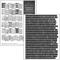 Ciao Bella Mixed Media Maxi Book paperipakkaus Meaningful Memories, A4