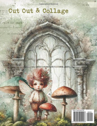Maremi's Small Art Collage Ephemera -kirjanen Moss Stories