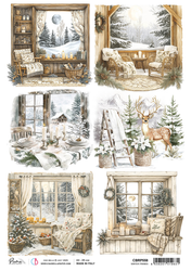 Ciao Bella riisipaperi Winter Frames