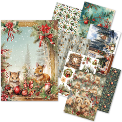 Ciao Bella riisipaperit Cocoa & Holly, A5