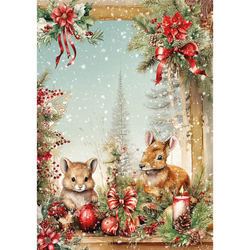 Ciao Bella riisipaperit Cocoa & Holly, A5