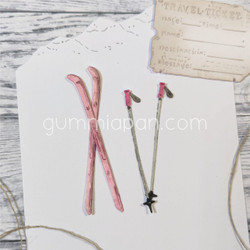 Gummiapan stanssi Slalom Skis