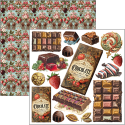 Ciao Bella paperipakkaus The Chocolate Wanderlust Fuzzy Cut, 6