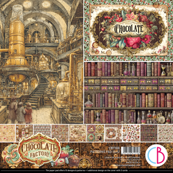 Ciao Bella Patterns Pad paperipakkaus The Chocolate Wanderlust, 12