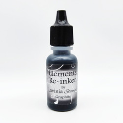 Lavinia Elements Premium Dye Ink -täyttöpullo, sävy Graphite