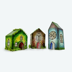 Lavinia Stamps Fairy Nook Homes -setti