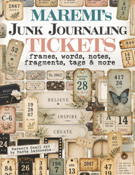 Maremi's Small Art kirjanen Junk Journaling Tickets
