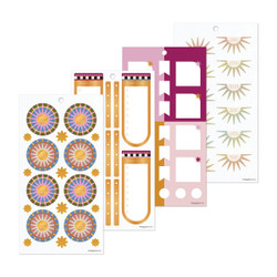 Mambi Happy Planner Value Pack -tarrapakkaus Horizon Lines