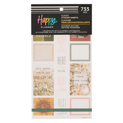 Mambi Happy Planner Value Pack -tarrapakkaus Modern Nature