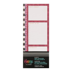 Mambi Classic Filler Paper paperipakkaus, Horizon Lines, folded